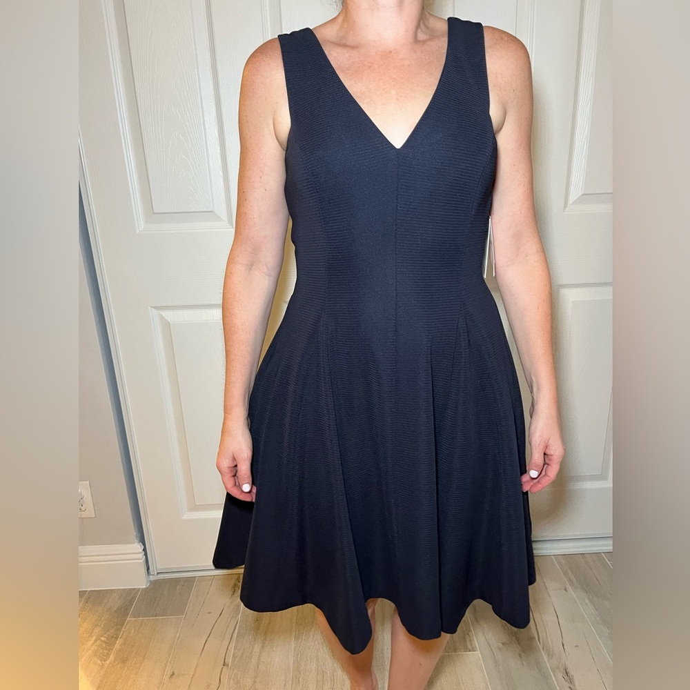Kensie Navy Midi Dress